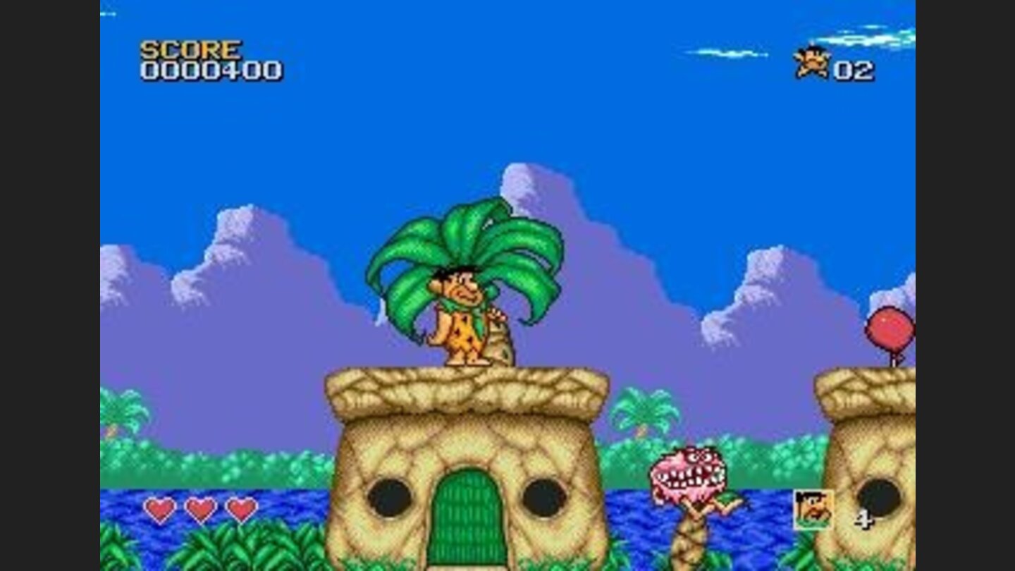 Jumping on roofs and avoiding those little pink suckers