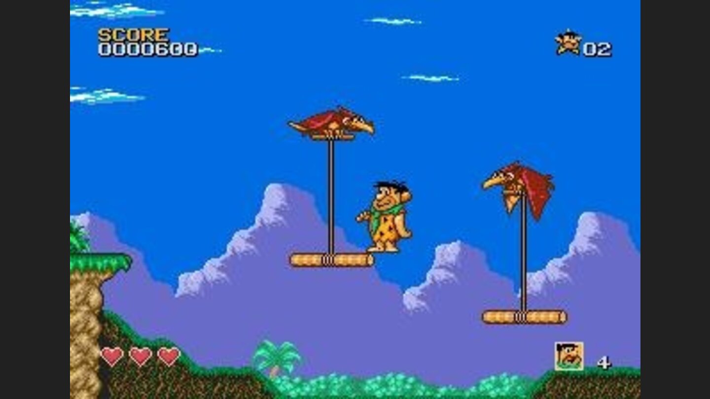 The birds will conveniently transport you to the next area