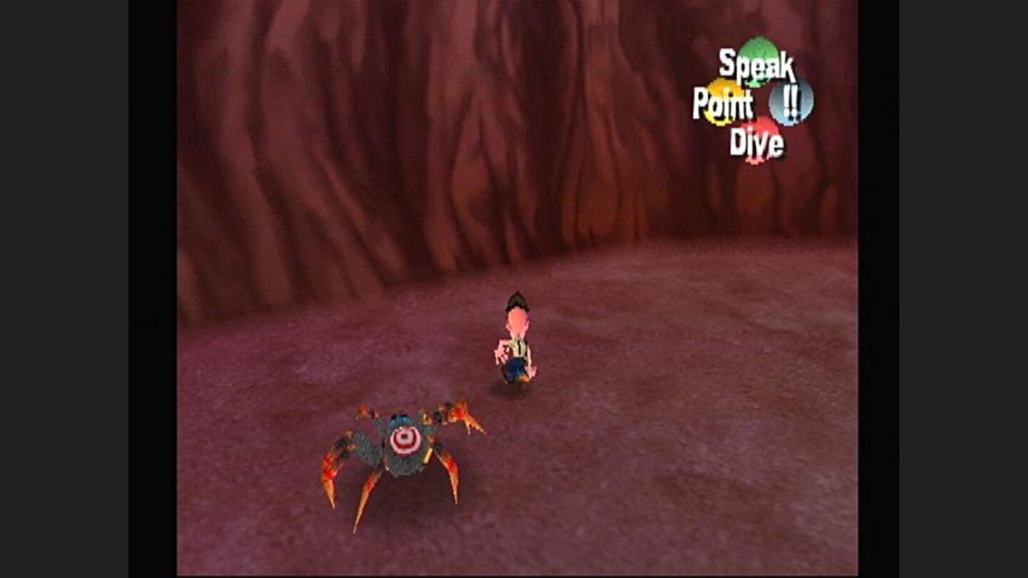 Spider! Run away!