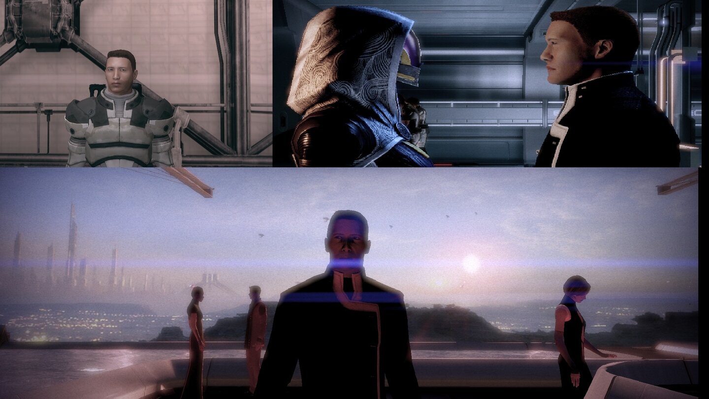 Mass Effect 3 - Shepard-Wettbewerb: corsair27Charaktername: Florian ShepardDie Geschichte von Florian Shepard mag auf den ersten Blick nichts weiter sein als eine gewöhnliche Paragon Karriere mit mittelprächtigem Mass Effect 3 Universalende und dem obligatorischen und wahnsinnig originellen Tod des besprochenen Helden am Schluss. Doch sie ist viel mehr, sie ist ein Almanach von Entscheidungen die andere Spieler genauso getroffen hätten und haben, mit der Ausnahme dass ich immer wissen werde warum ich was wann getan habe und mit welchen Konsequenzen ich danach leben musste. Ich habe irrsinnig viele Lieblingsmomente und sie aufzuzählen würde nicht nur den Rahmen dieser Mail sprengen, sondern hat mir schon oft genervte Kommentare meiner Mitmenschen beschert, die vielleicht weniger an Mass Effect interessiert waren als ich. Tali, Garrus, Joker, Liara, Anderson, Legion, die Liste an Dingen und Gefühlen die ich immer in Errinerung behalten werde könnte ich endlos lange weiter fort- und ausführen. 600 Zeichen sind schlicht viel zu wenig Platz für so viel Emotion und Geschichte ;) Wenn ich mich aber für einen Lieblingsmoment entscheiden müsste, dann wäre das das erste Aufeinandertreffen mit Tali auf der Citadel.In diesem SinneKeelah se'lai