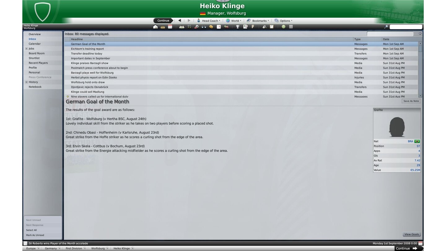 Football Manager 2009