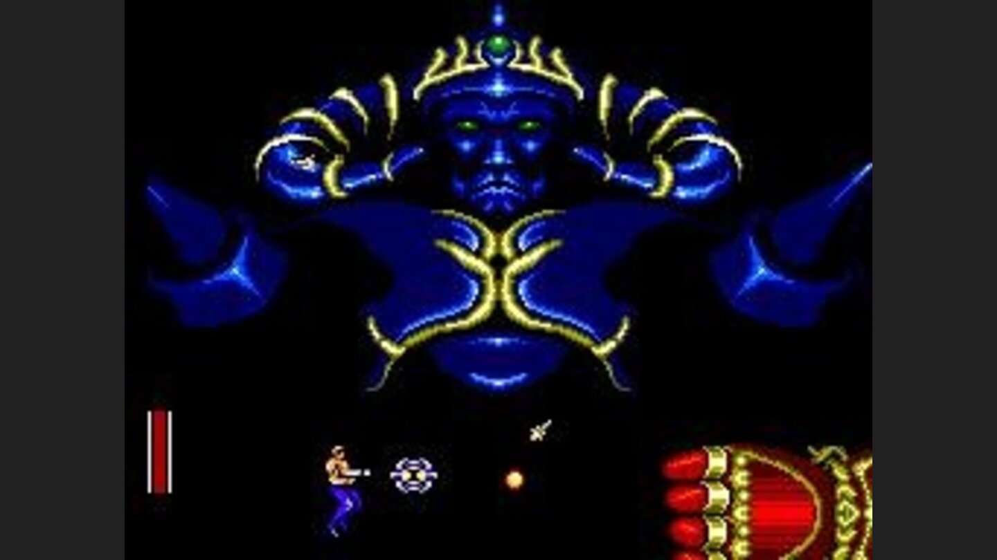 The second level boss