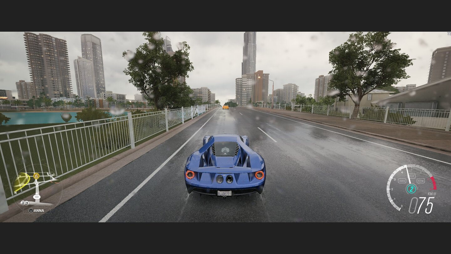 Forza Horizon 3 niedrigste Details Regen