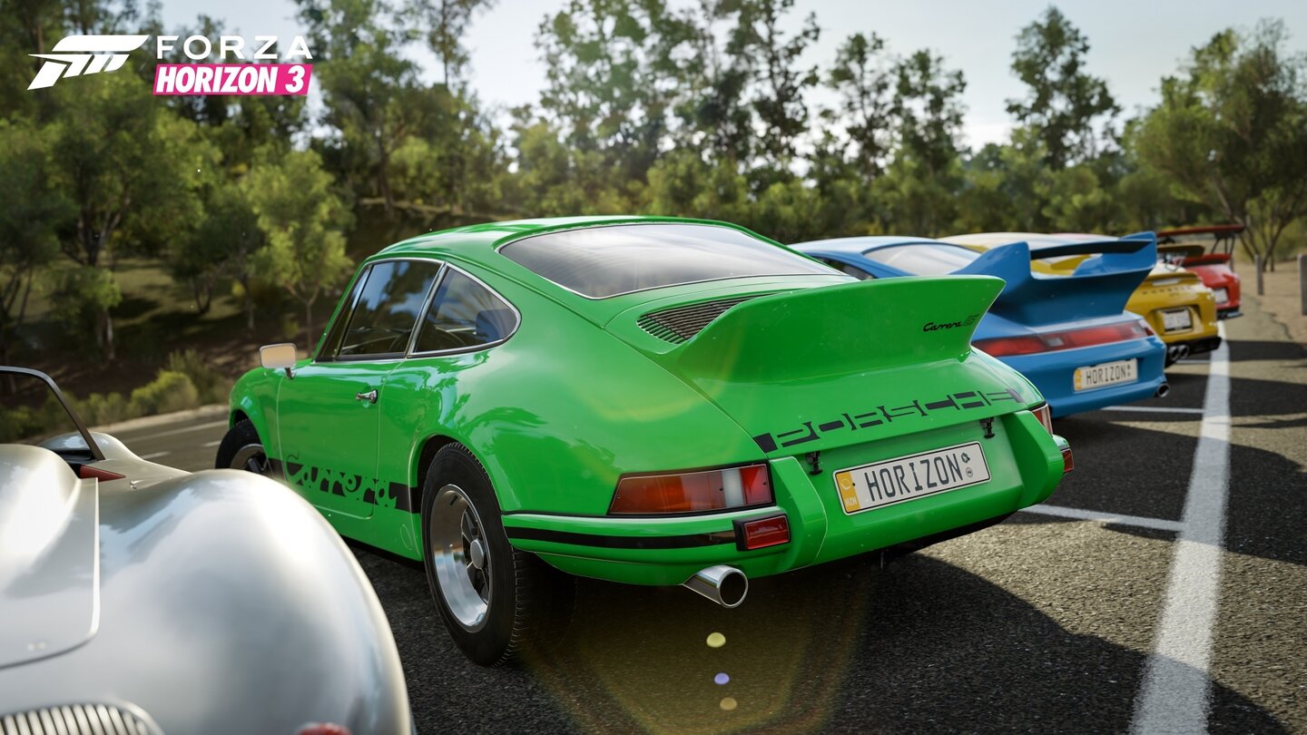 Forza Horizon 3 - Screenshots zum Porsche Car Pack