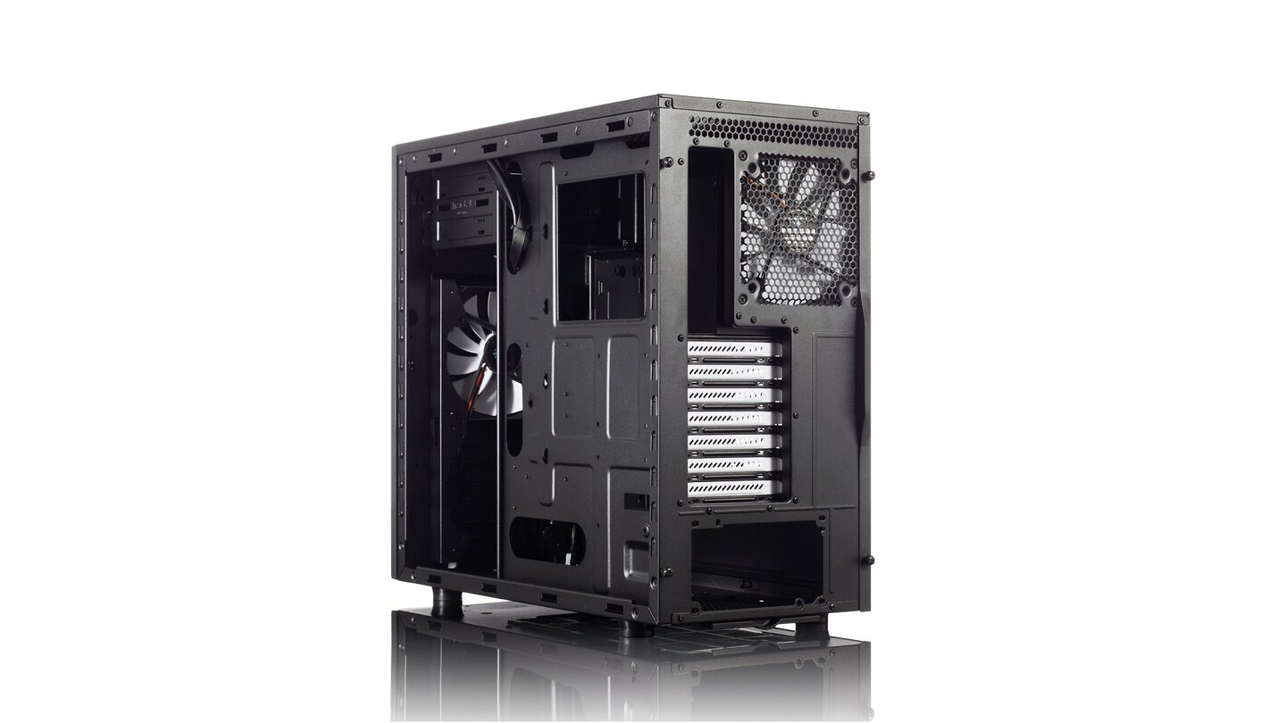Fractal Design Core 3300 Rueckseite offen