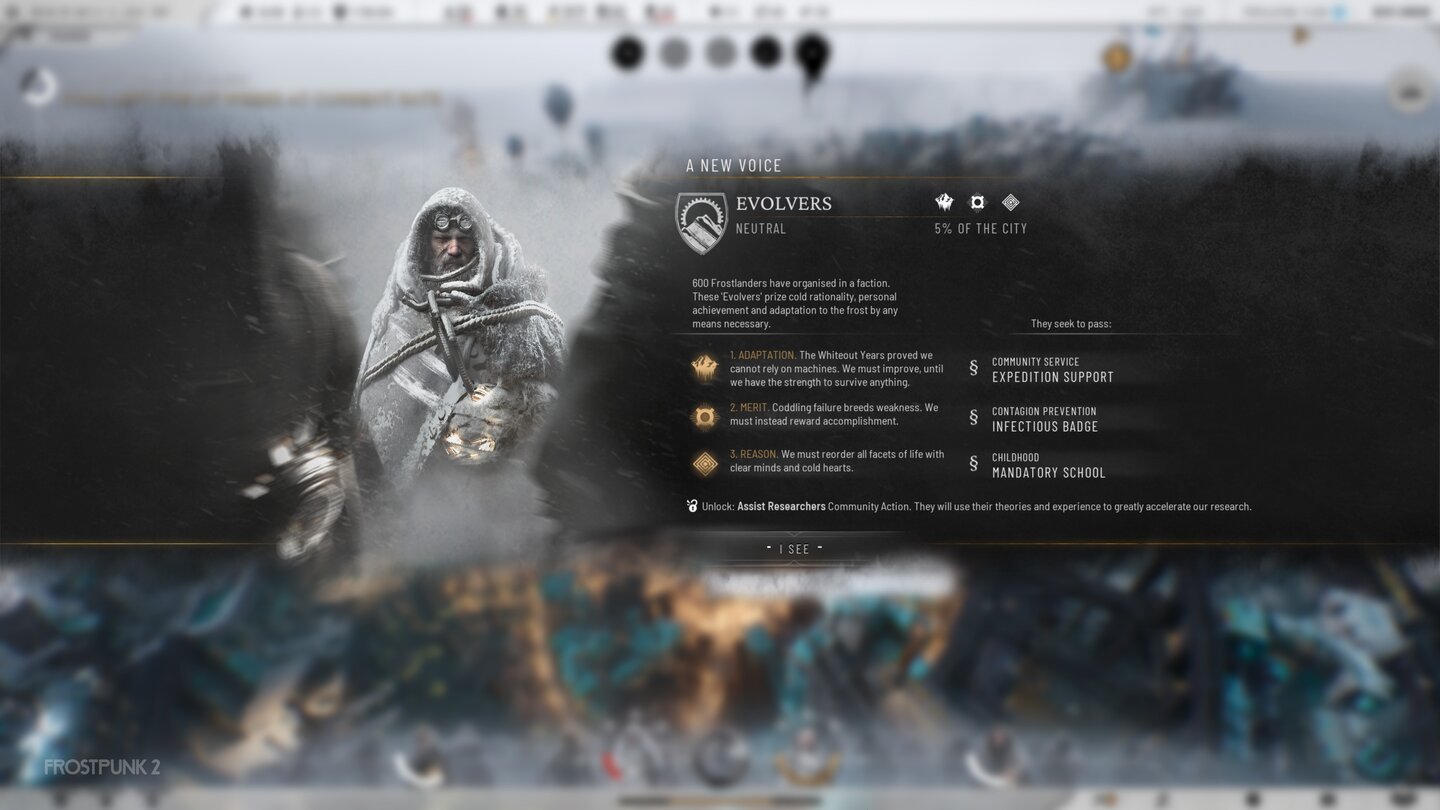 Frostpunk 2 screenshots