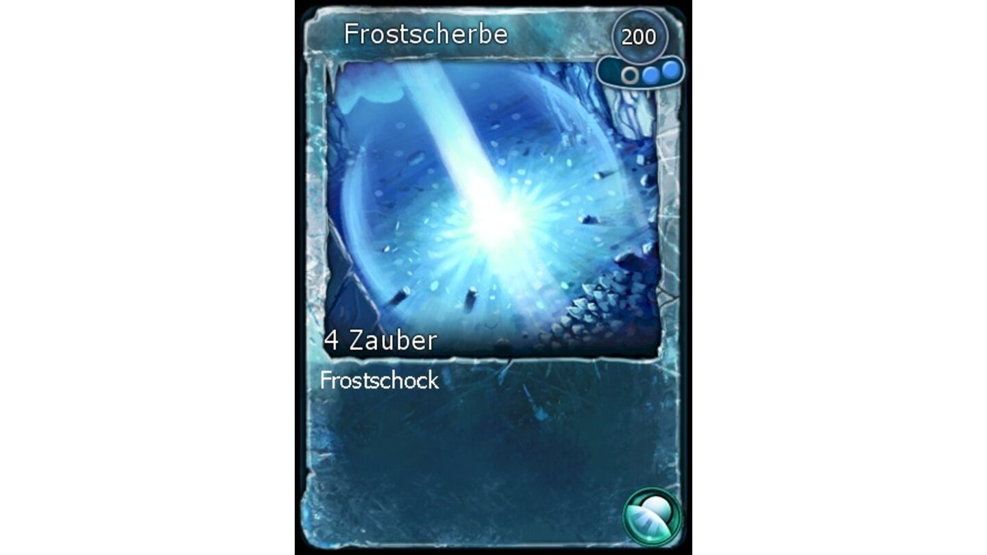 Battleforge - Frost-Deck: Frostscherbe