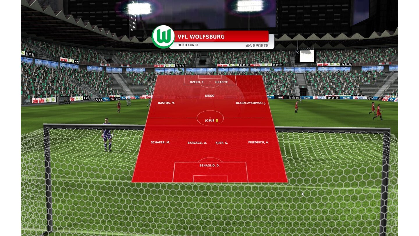 Fussball Manager 11Screenshots aus der PC-Test-Version.