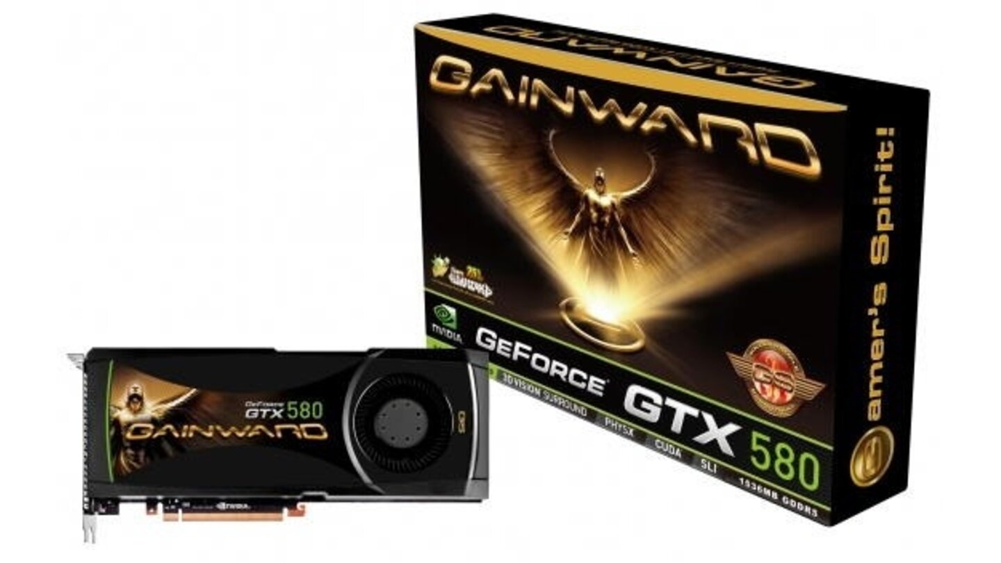 Gainward Geforce GTX 580 Golden Sample