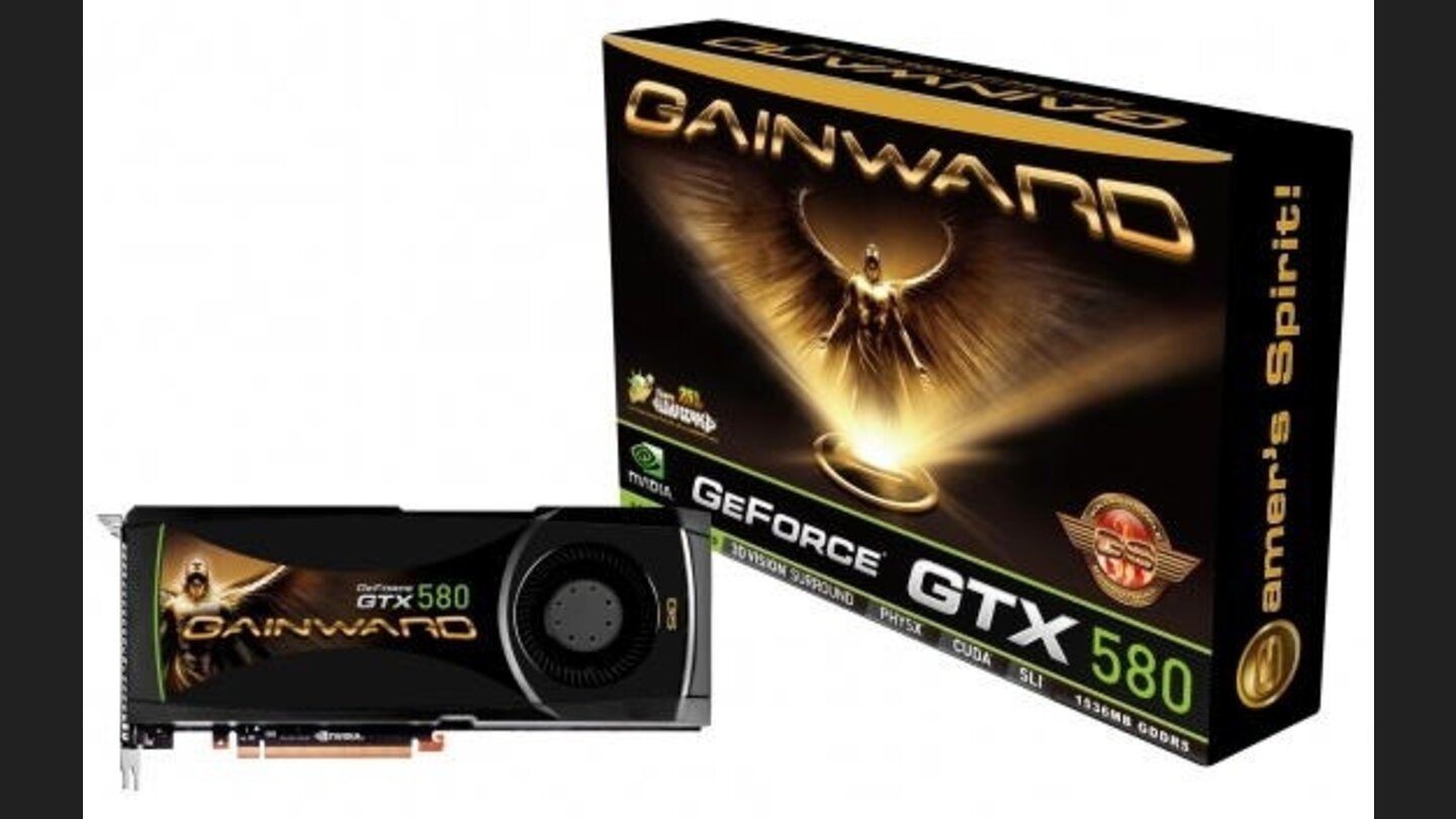 Gainward Geforce GTX 580 Golden Sample