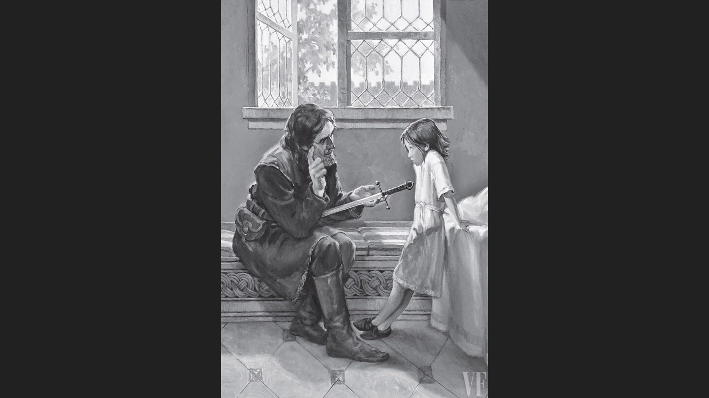 Game of Thrones - Ned + Arya (c) Gary GianniPenguin Random House