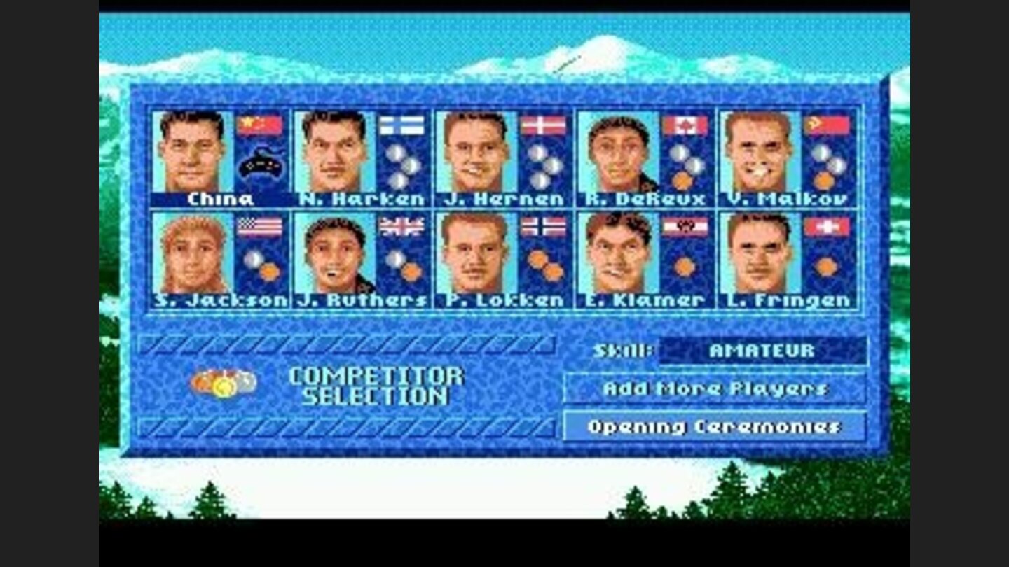 Choosing opponents