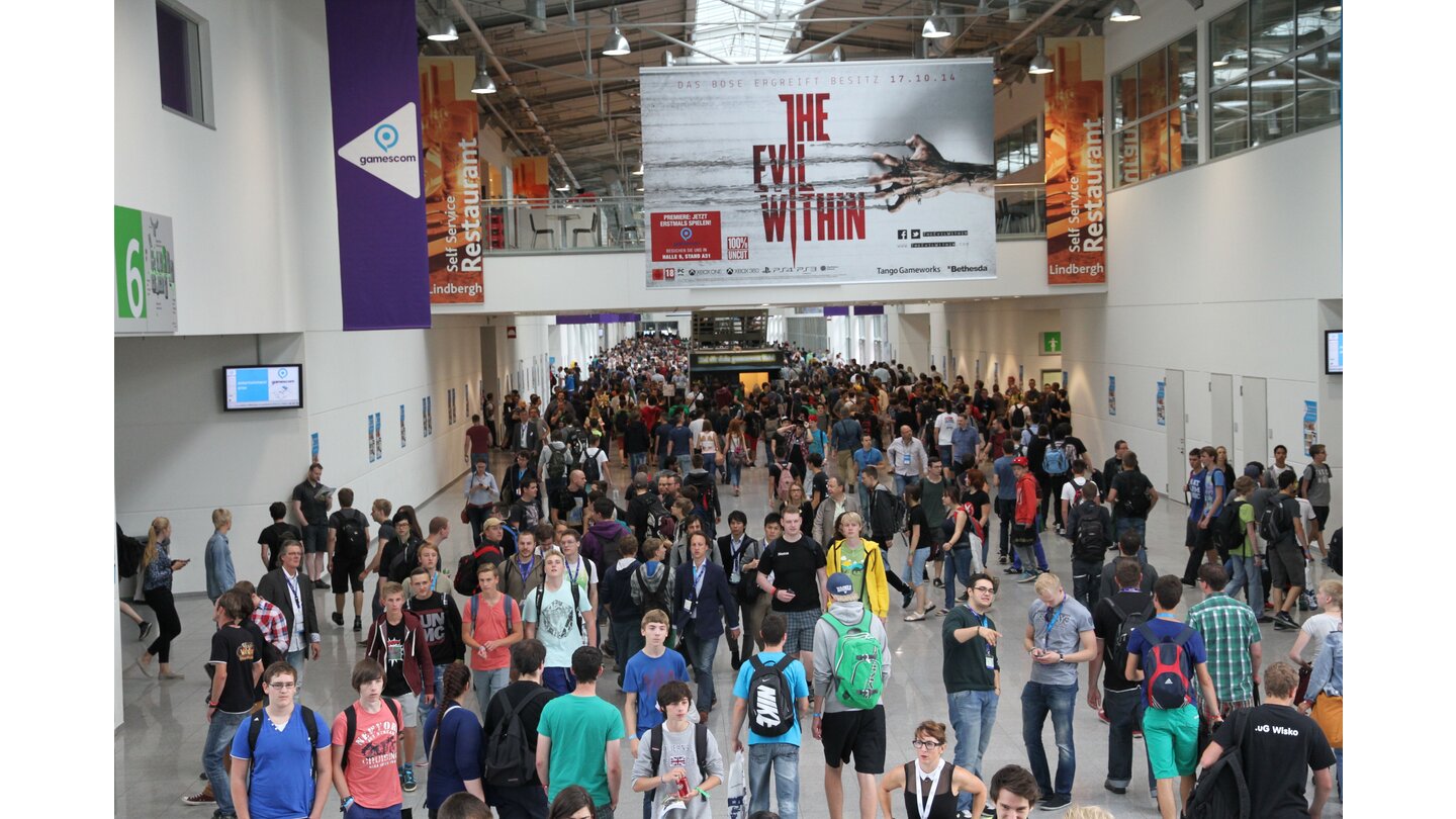 gamescom 2014 - Fotos vom ersten Besucher-Tag