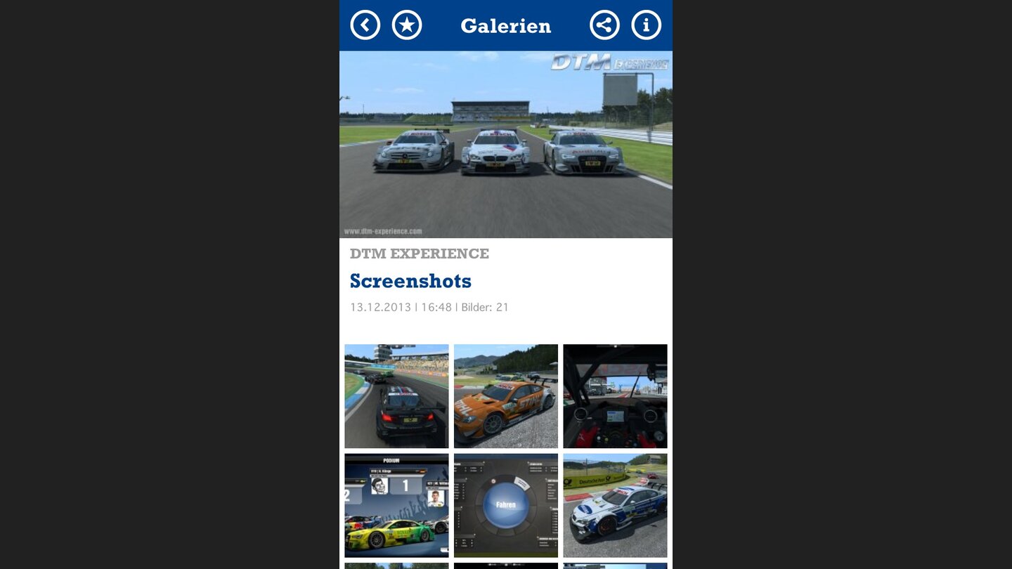 Die neue GameStar-AppIn den Screenshot-Galerien hilft die Übersicht, interessante Bilder aufzuspüren. Ein Tipper auf ein Bild vergrößert es, ein weiterer schließt es wieder.