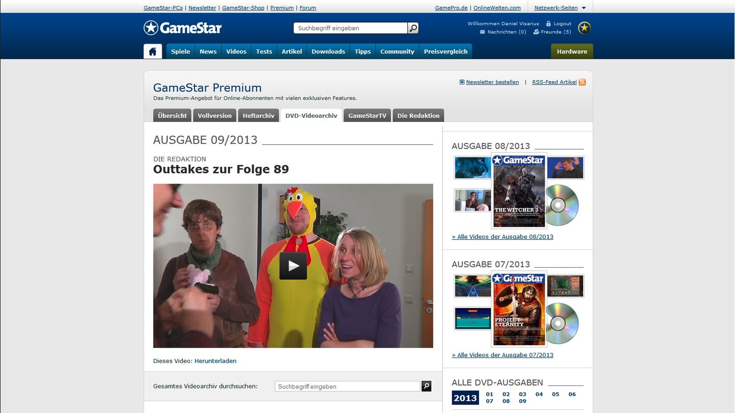 Auf GameStar.de Premium finden Sie nicht nur alle Folgen unser Redaktions-Comedy Die Redaktion, sondern auch sämtliche Outtakes. Der Player funktioniert auch mit Smartphones und Tablets.
