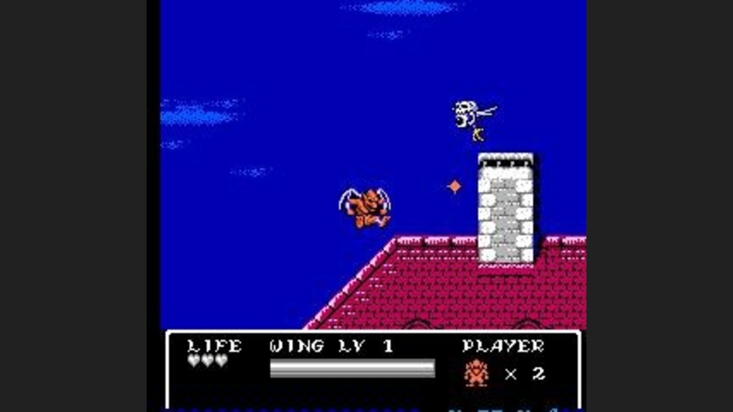 The first side-scrolling level