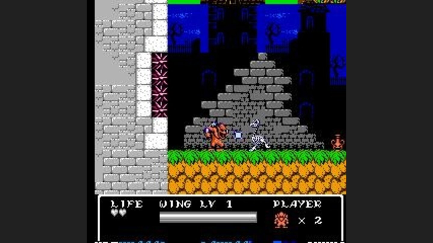 Fighting an undead chicken