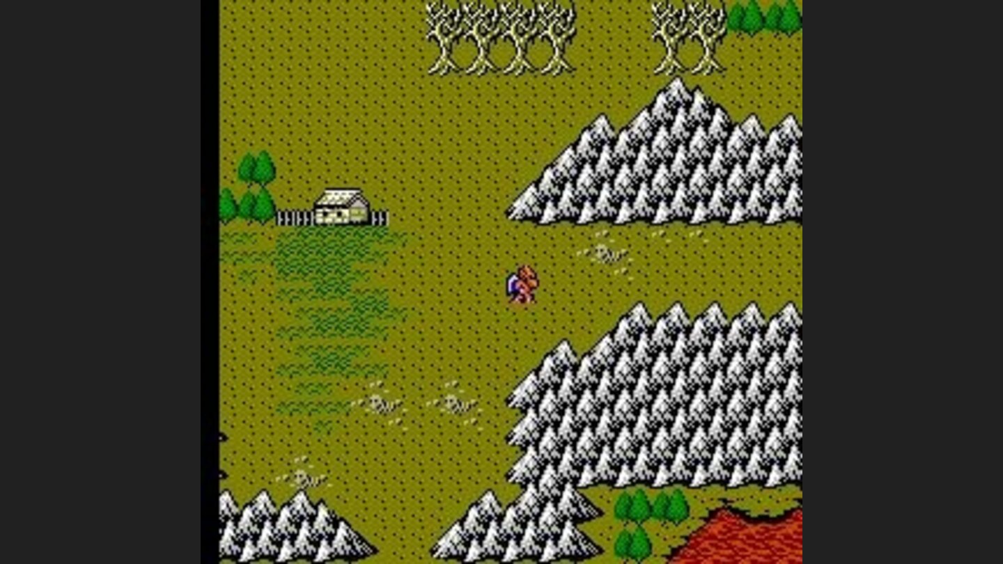 On the world map - this time there are no random battles.