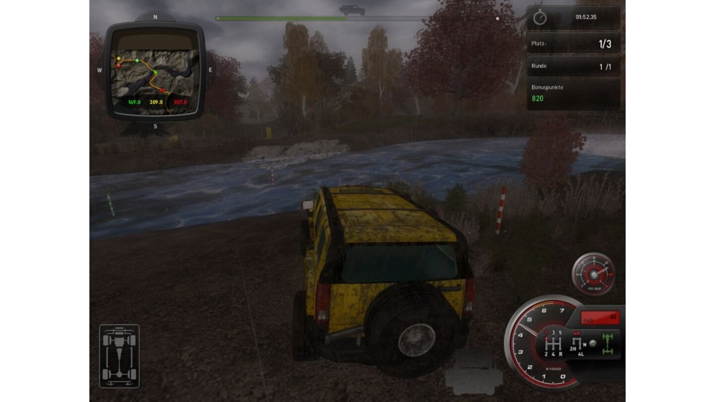 Geländewagen-Simulator 2009