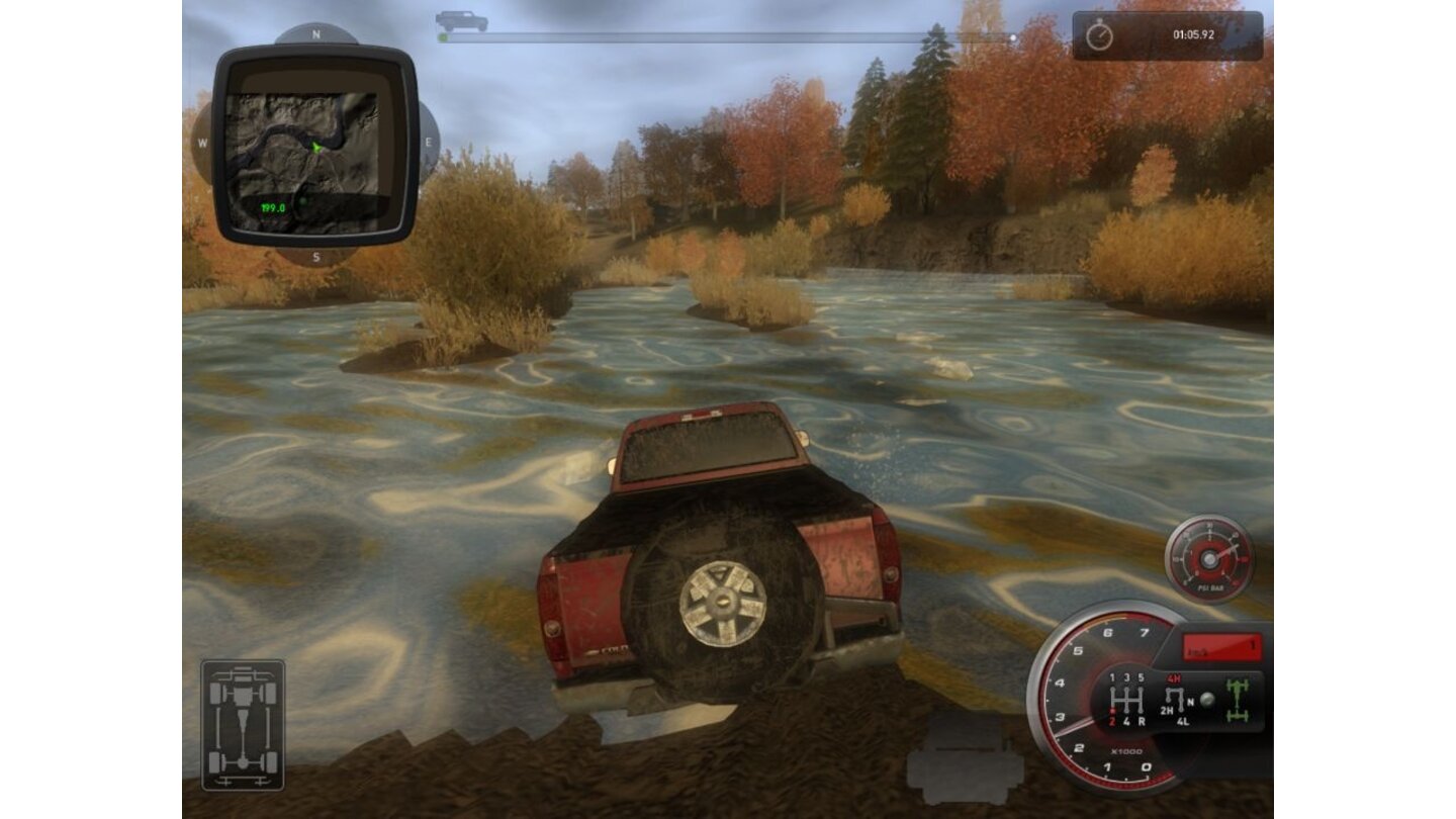 Geländewagen-Simulator 2009