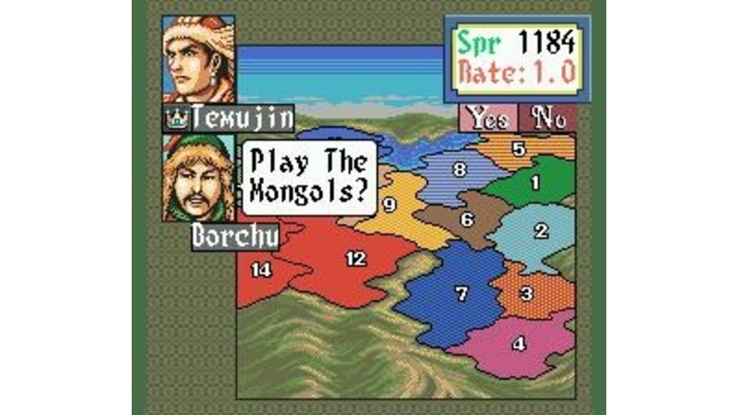 Playing the mongol conquest