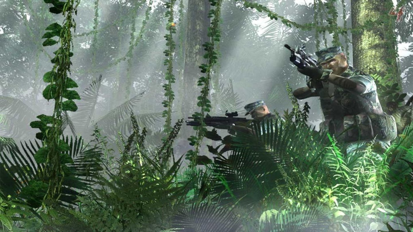 Tom Clancy’s Ghost Recon: Jungle Storm (2004)Weil Island Thunder nicht für die PlayStation 2 erschien, kommt 2004 mit Jungle Storm eine modifizierte Fassung für die Konsole auf den Markt. Der Spieler steuert die Ghosts im Kampf gegen südamerikanische Rebellengruppen und Drogenkartelle. Wie bei den Vorgängern wurde auch mit Jungle Storm der Multiplayer-Modus noch weiter ausgebaut.