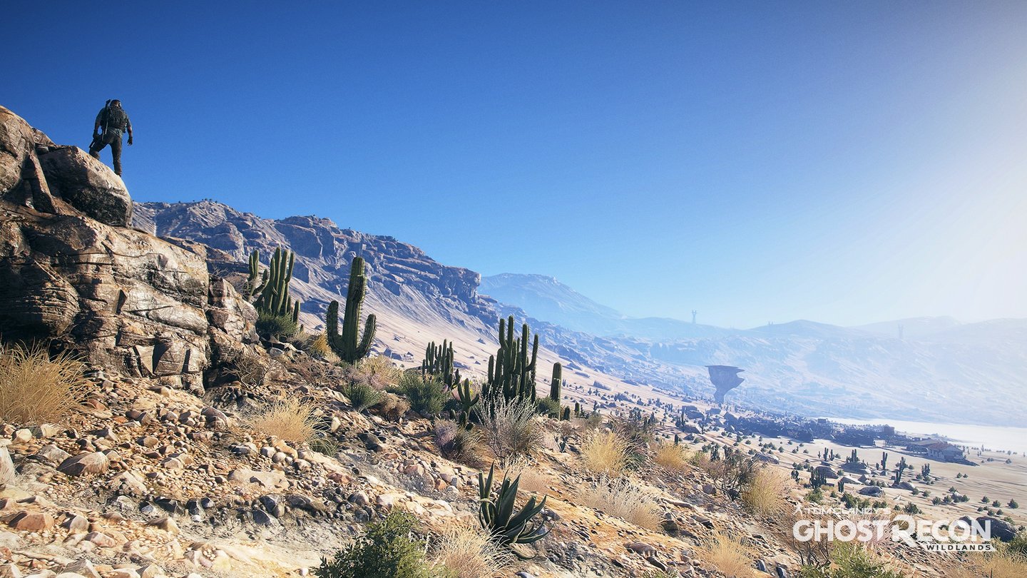 Ghost Recon: WildlandsDie Umgebungen fallen sehr abwechslungsreich aus, von dieser Wüste...