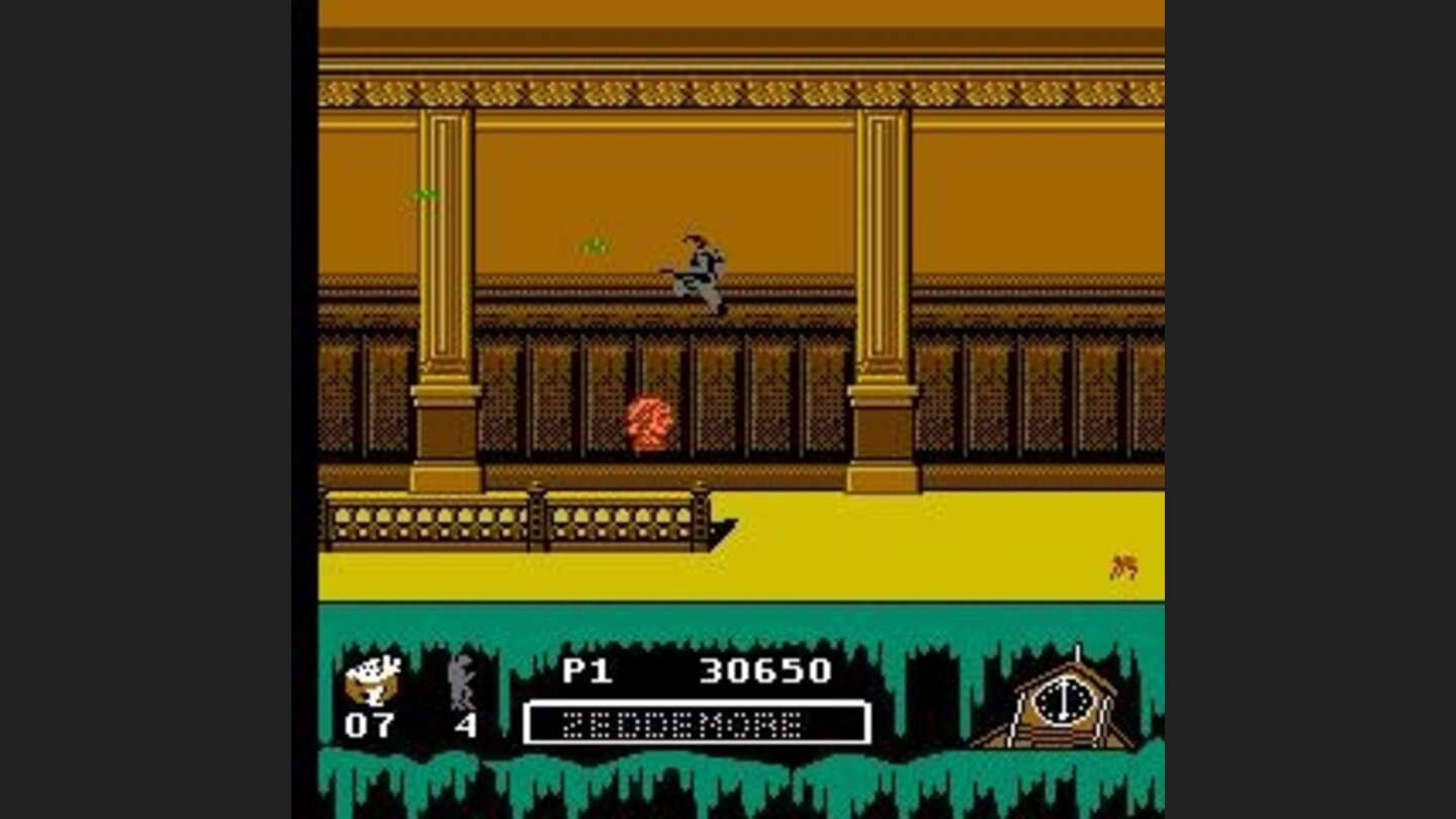 In the courthouse, several symbols of american justice seek to stop the Ghostbusters