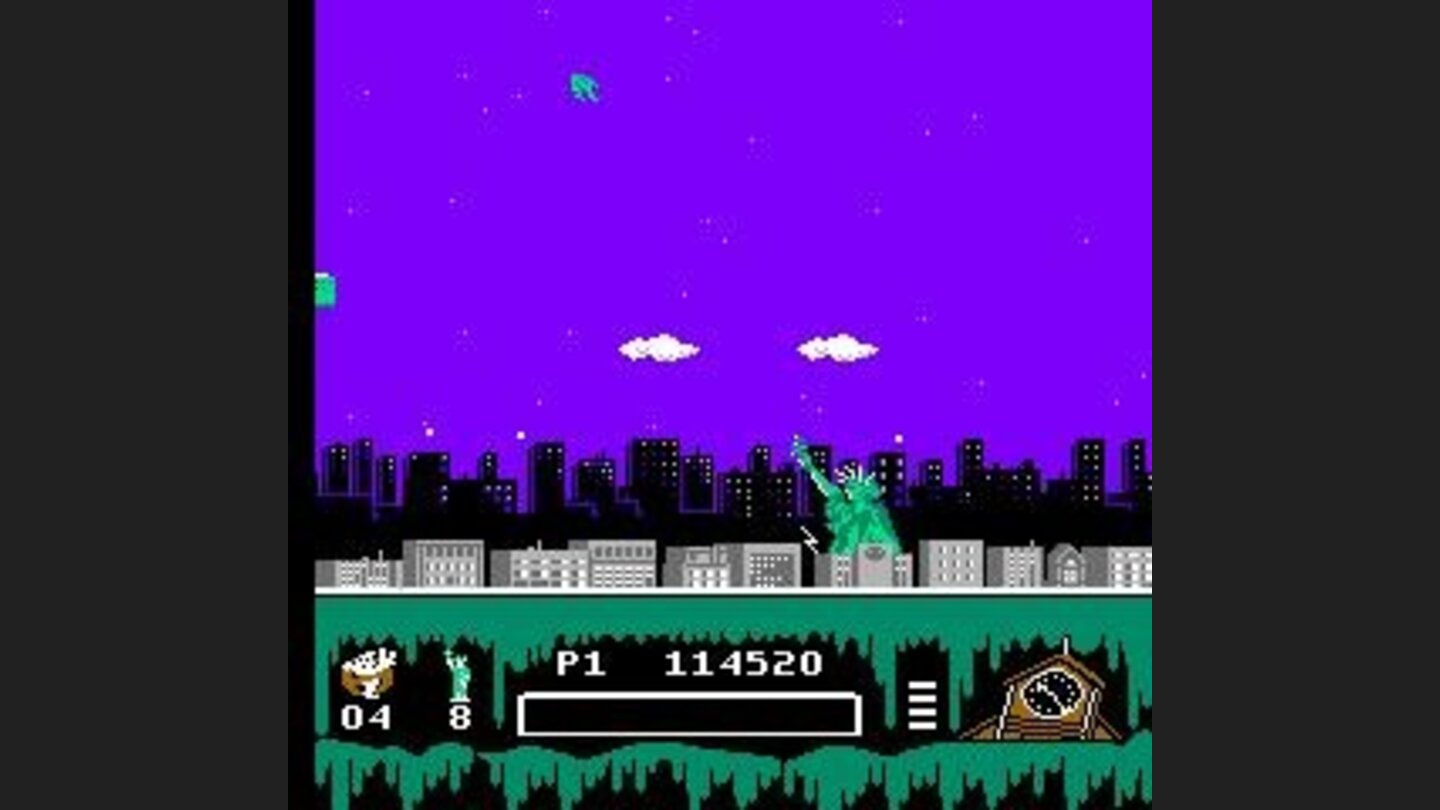 Fighting ghosts and weather in New York with Lady Liberty