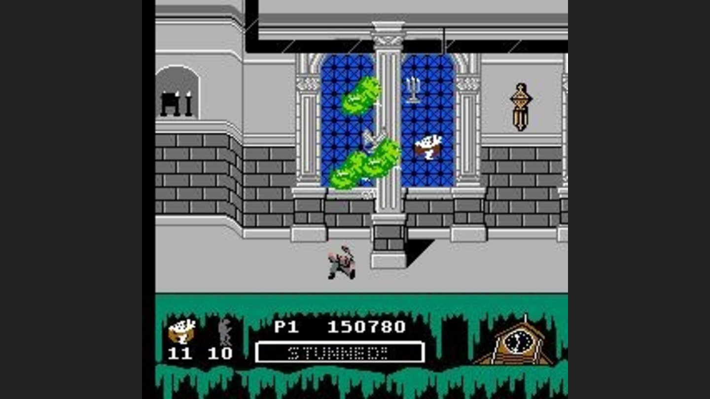 In these final levels, the ghosts really gang up.