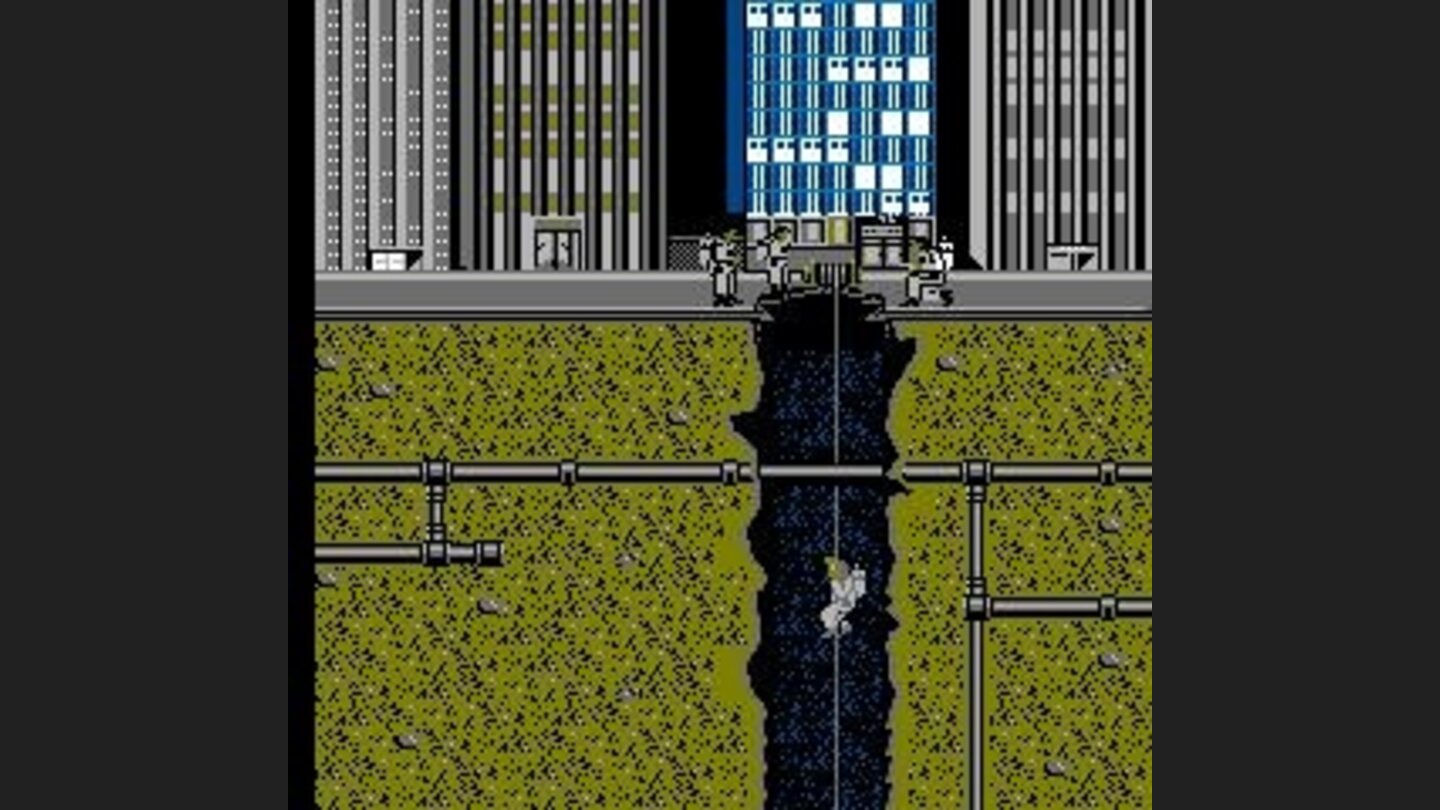 Ghostbuster Ray Stanz is lowered underground