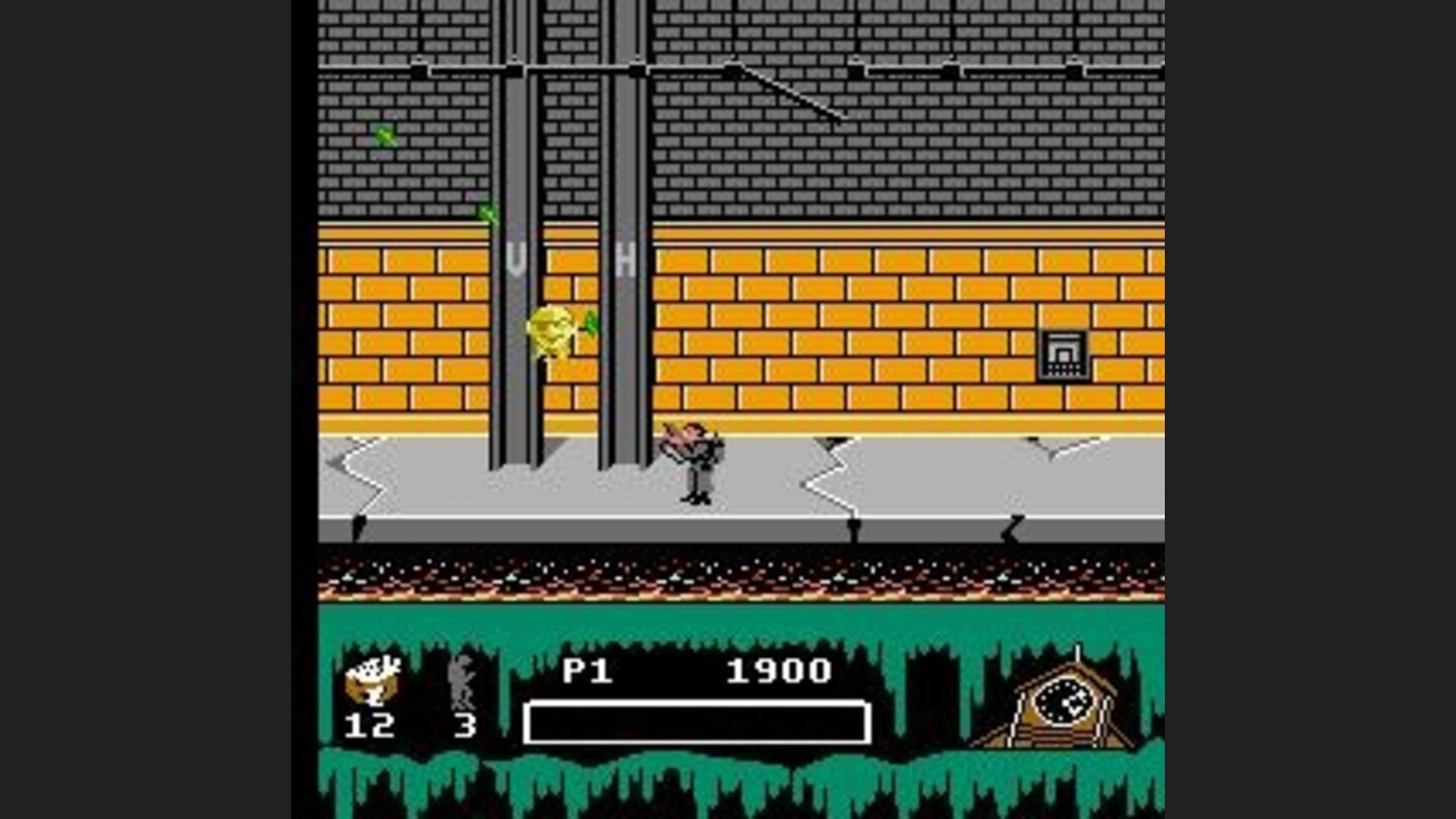 Firing Slime at a hopping ghost