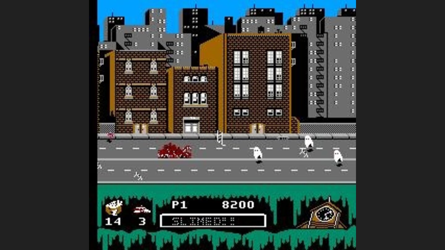 ... and occasionally gets slimed...