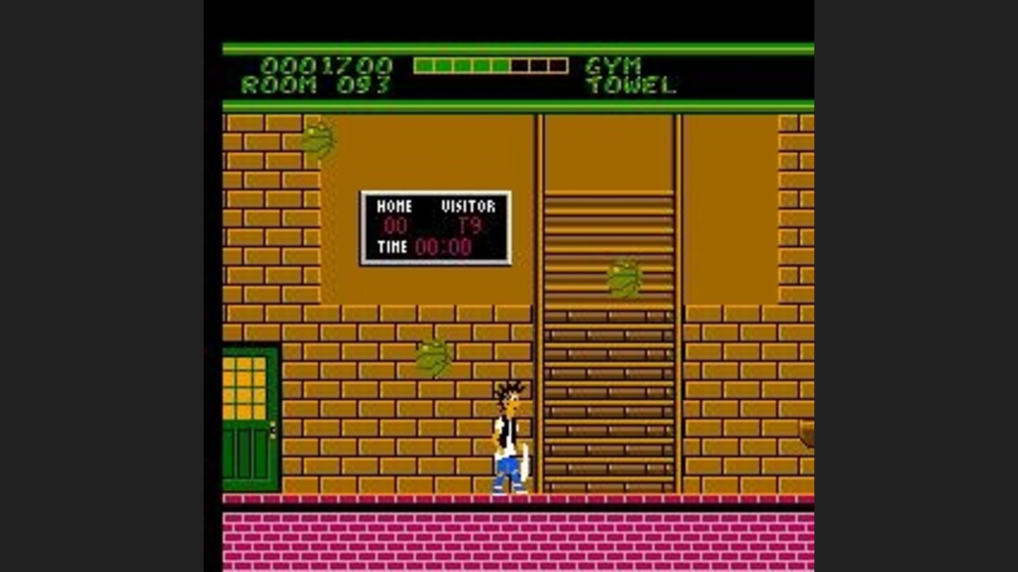 Basketballs of Death in the gym area