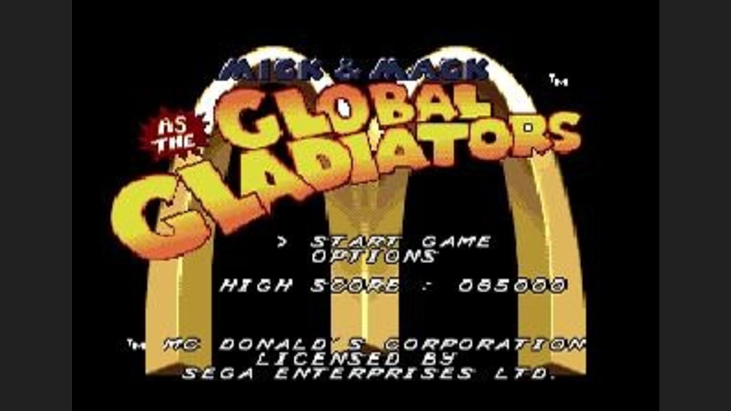 Main screen