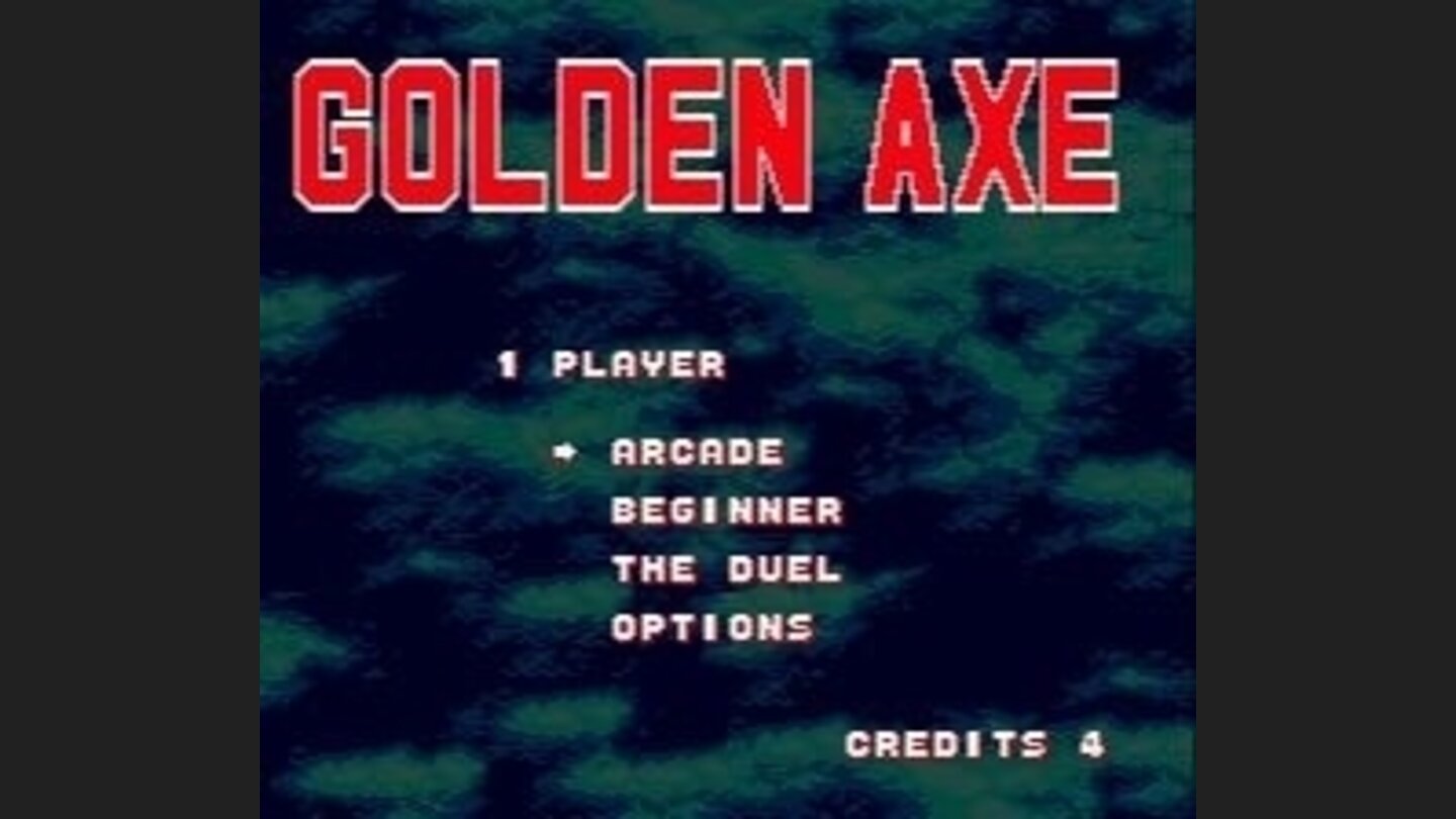 Main menu