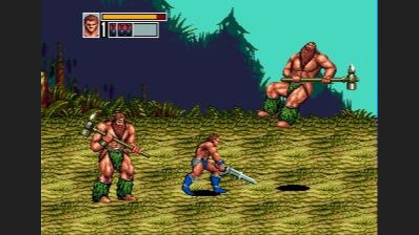 Two big nasty guys with hammers