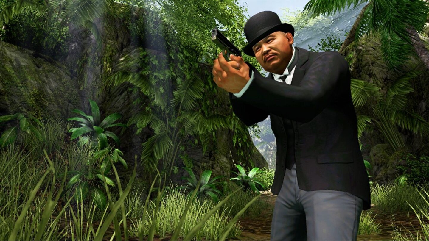 GoldenEye: Source1997, ein Jahr bevor Half-Life den PC-Shooter als erzählendes Medium revolutionieren sollte, erscheint der Wegbereiter für moderne Konsolen-Shooter: GoldenEye: 007 für Nintendos N64. Das Spiel bekommt ausgezeichnete Wertungen und wird für den gut umgesetzten Multiplayer-Modus gelobt, den man auf der Konsole so noch nicht kannte. Allerdings wird der Titel in Deutschland wegen des Gewaltgrads bald indiziert, das offizielle Remake für die Wii U ist immerhin ab 16 Jahren freigeben. GoldenEye: Source bietet den bekannten Multiplayer des Klassikers in dem Gewand der Source Engine.