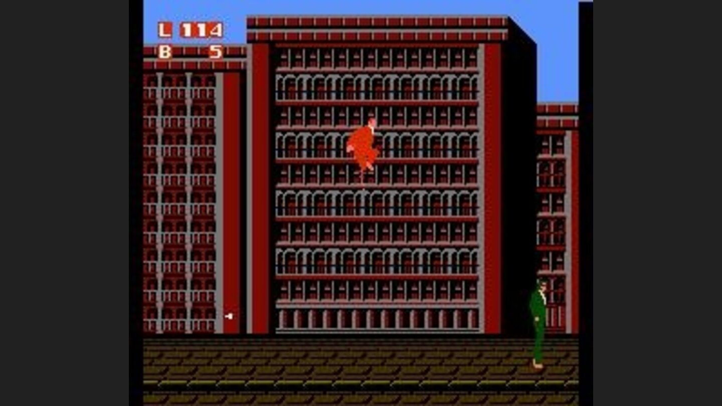 Getting hit by a bullet on the street