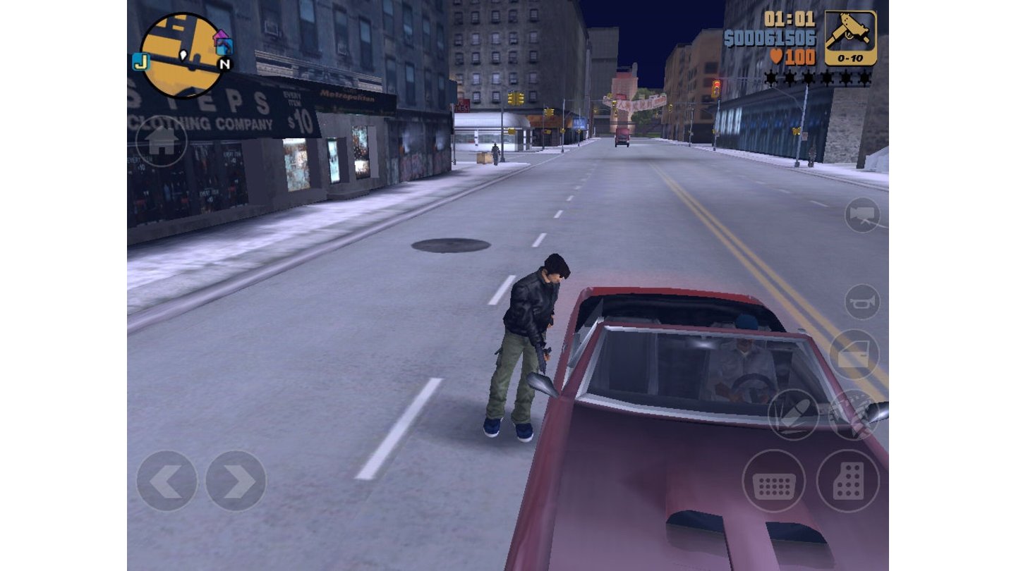 GTA 3 - iOS-VersionWarum heißt Grand Theft Auto eigentlich Grand Theft Auto? Genau, weil im großen Stil Autos gestohlen werden.