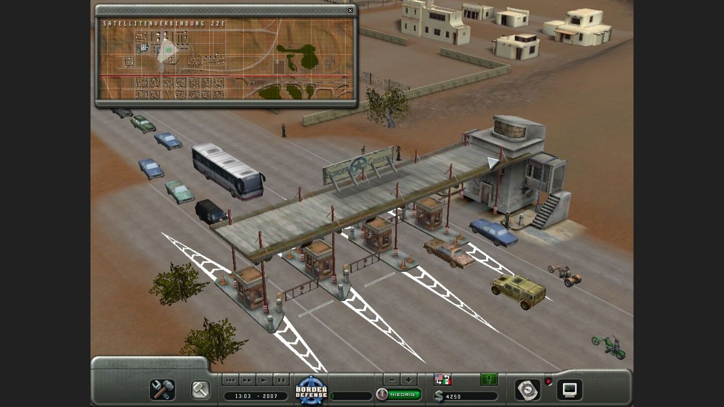 Grenzpatrouille: Die Simulation