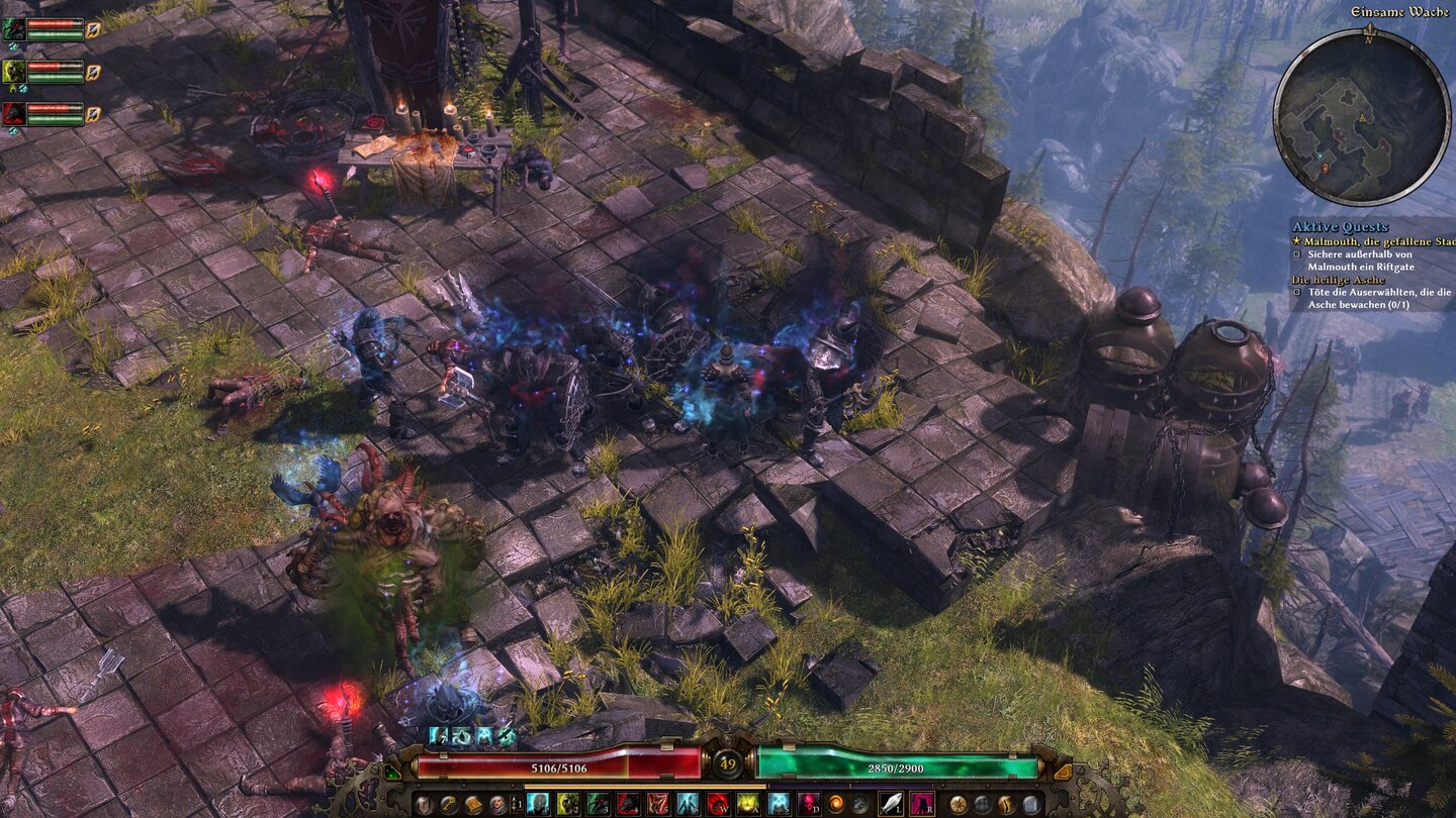 Grim Dawn: Ashes of MalmouthDie Entwickler haben erneut toll detaillierte Welten erschaffen, in denen wir mit unseren mittlerweile schwer gepanzerten Skeletten aufräumen.