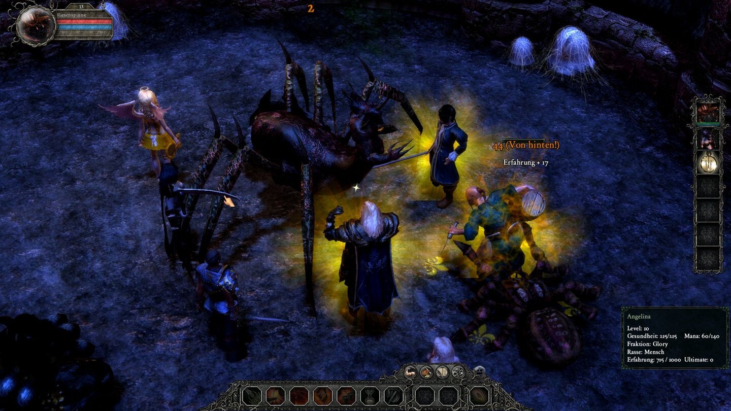 Grotesque Tactics 2: Dungeons and DonutsAuch in den eingestreuten Bosskämpfen ist kaum Taktik notwendig.