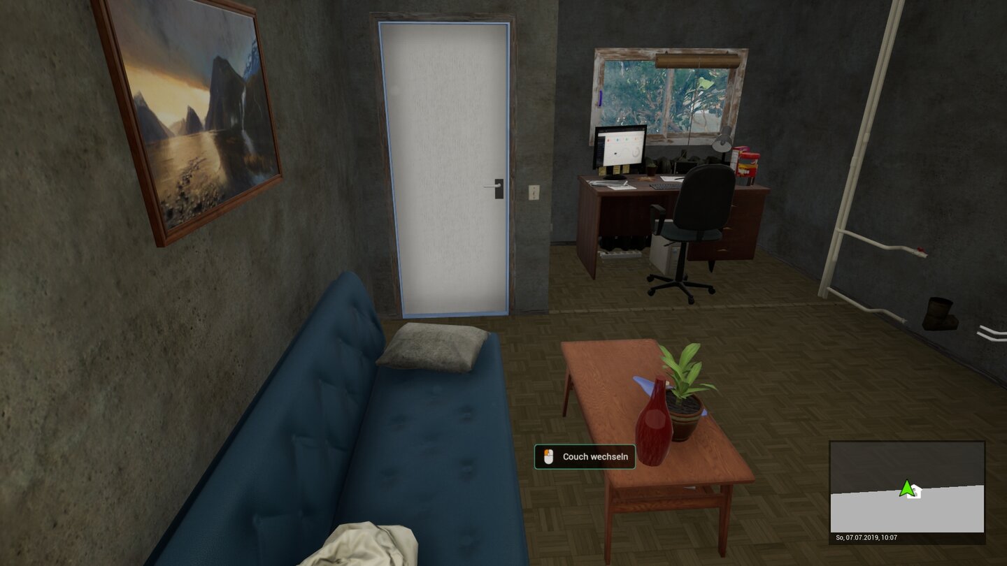 Tourist Bus SimulatorHat was von Die Sims: Der Spieler richtet seine Wohnung selbst ein. Für eine Villa mit Prunkmöbeln muss ein alter Mann aber viele Kilometer fressen.