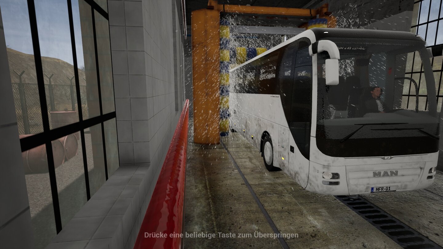 Tourist Bus SimulatorBitte beachten: Man kann sogar eigene Nummernschilder erstellen.