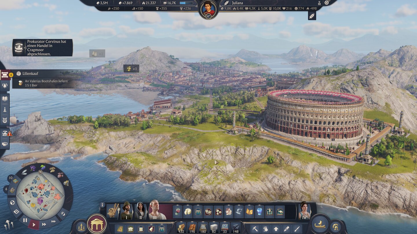 Das Amphitheater muss glücklicherweise nicht mitten in der Stadt stehen, damit es seine Effekte entfaltet. Andernfalls gäbe es jetzt zwei Nachbarschaften weniger.