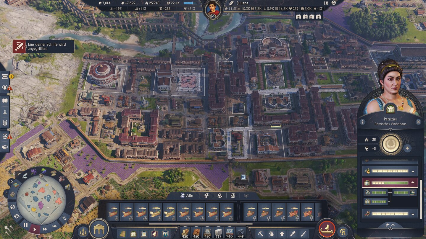 Die Patrizier sind die anspruchsvollste Bevölkerungsgruppe, verlangen aber bei weitem nicht so viel wie die Investoren in Anno 1800.