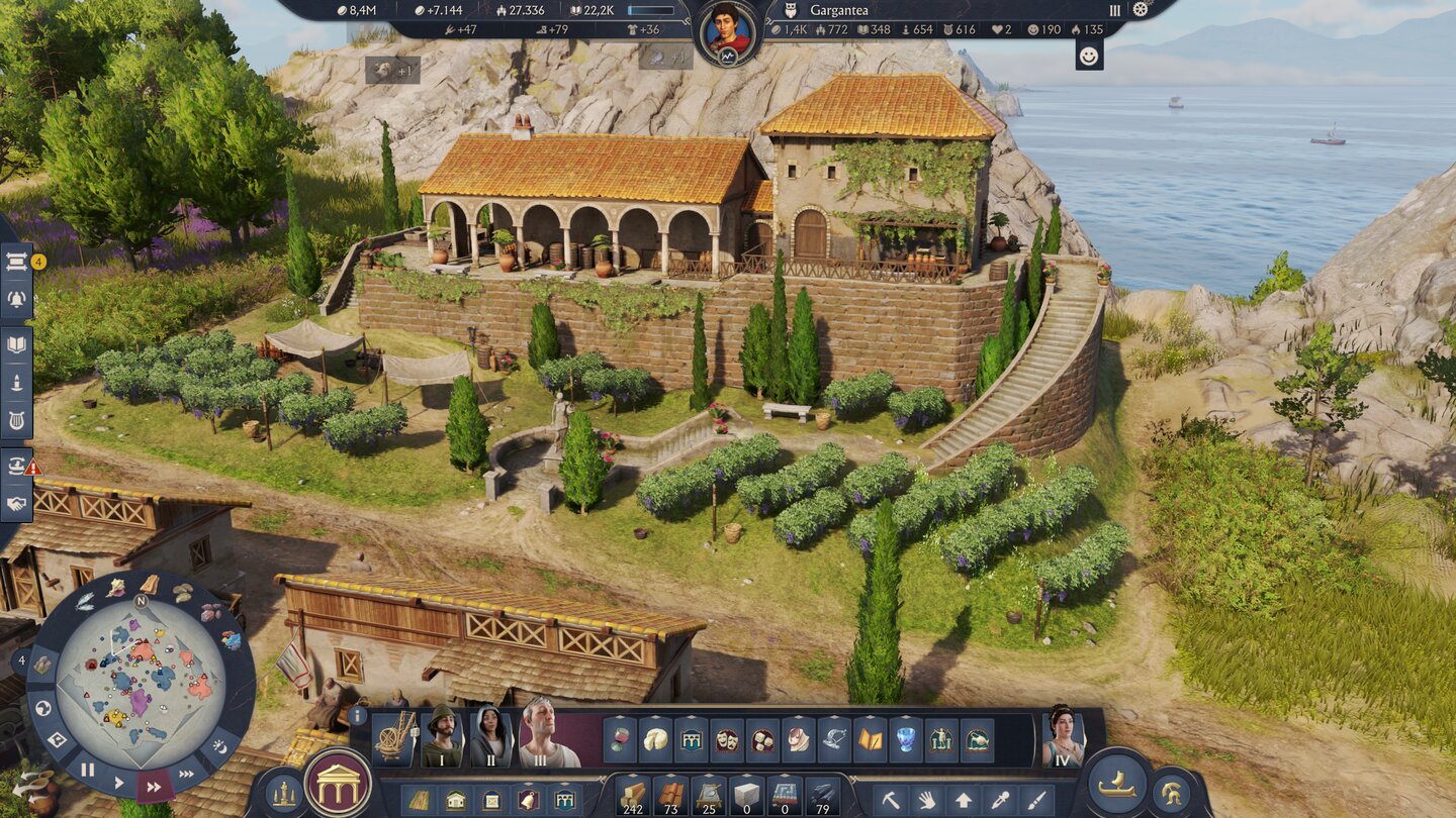 Selbst einige hübsche Produktionsstätten wie der Winzer hier könnten glatt als Ornament durchgehen.