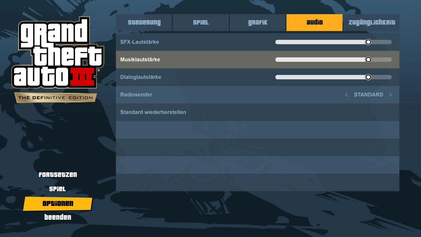 GTA 3 - Menü Remaster #10