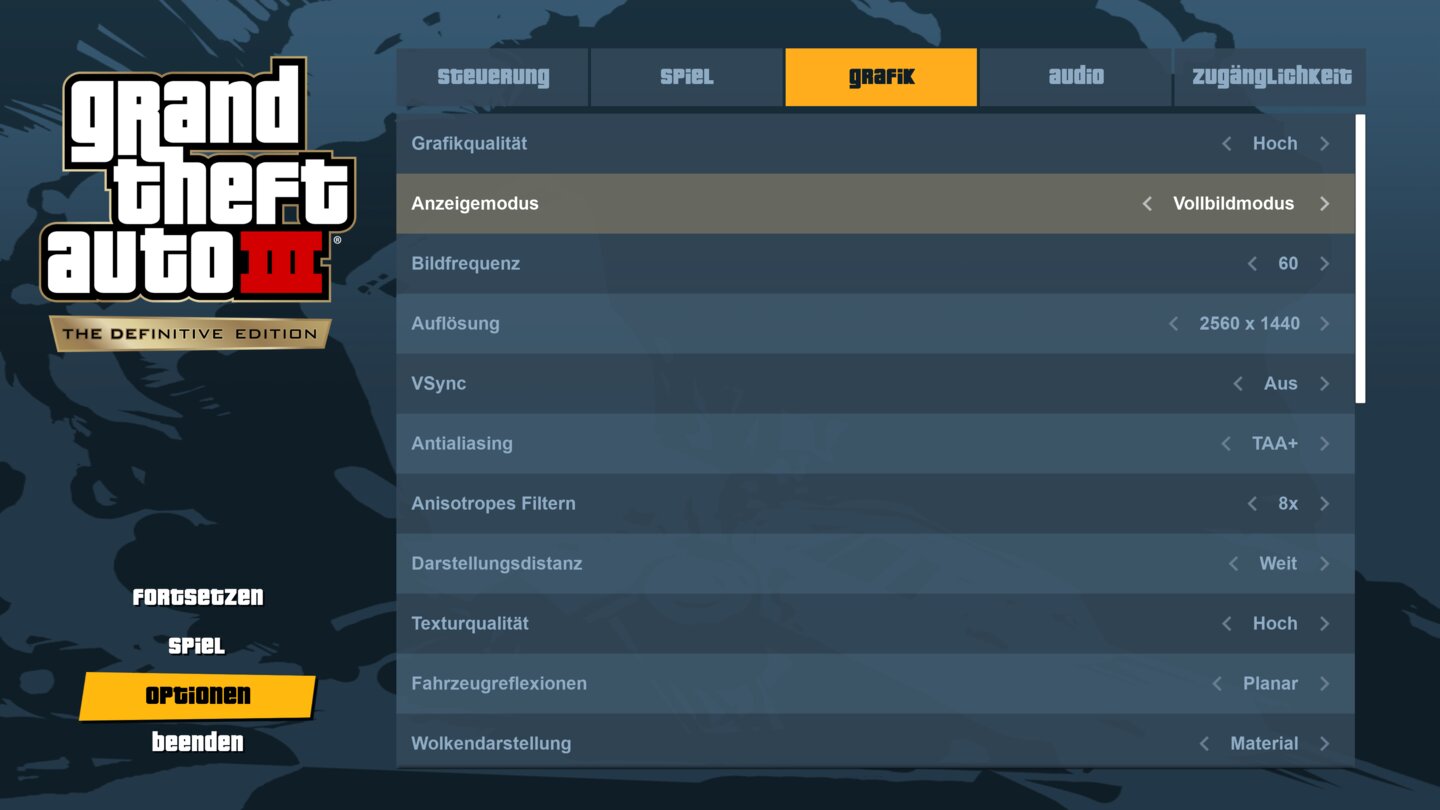 GTA 3 - Menü Remaster #7